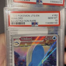 Wailord Journey Toghether PSA 10