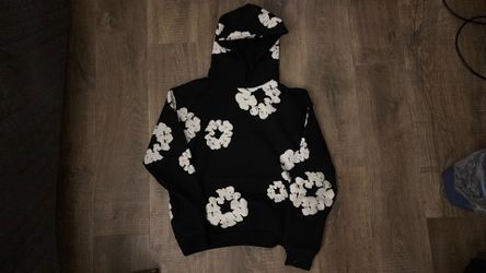 Denim tears, size M, black and white