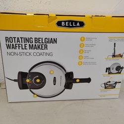 New In The Box Bella Professional Waffle Maker