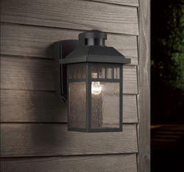 allen + roth Thorsen Motion Sensor Outdoor Wall Light
