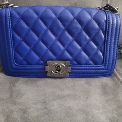 Royal Blue Small Hand / Shoulder Bag