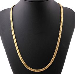 New 18 k yellow gold chain