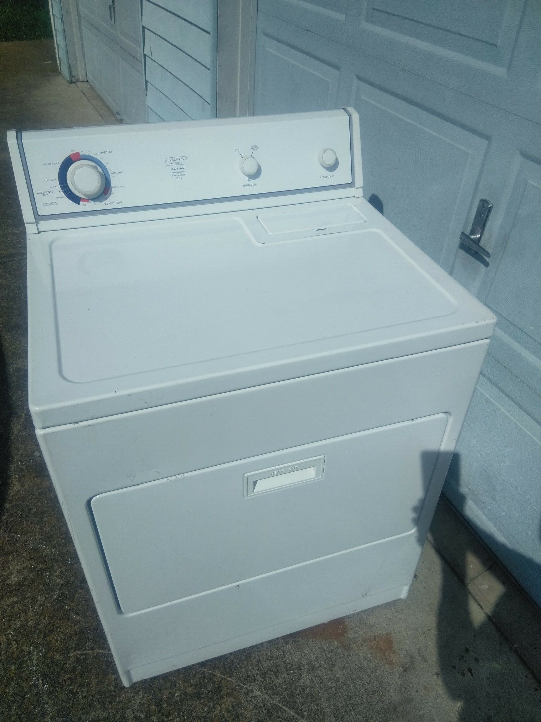 Crosley dryer