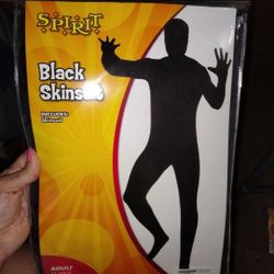 .New.  Adult Size Large/ Black Skinsuit