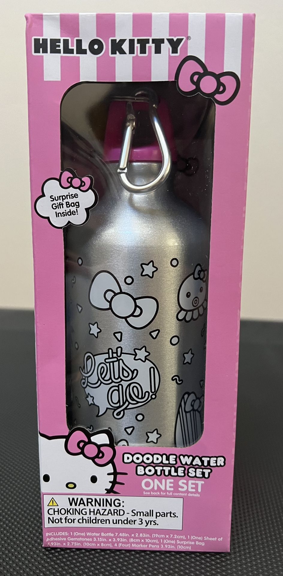 NEW Hello Kitty - Doodle Water Bottle