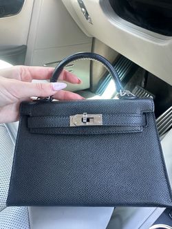 Mini hermes Kelly black