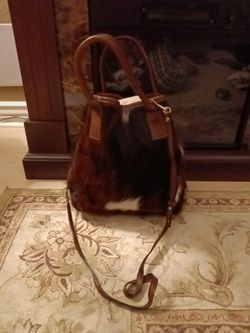 Genuine Leather Crossbody Bag 