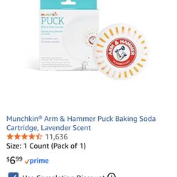 Munchkin Baking Soda Cartridge  For Diaper Pale 