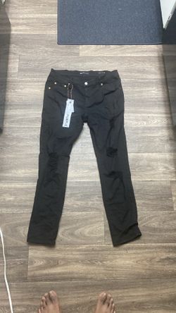 Purple jeans