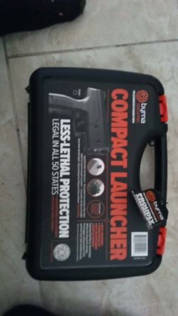 Compact launcher ( less lethal protection )