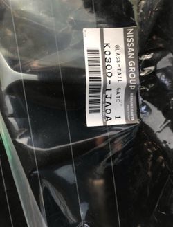 11-17 Nissan QUEST Glass-Back Door Window K0300-1JA0A K03001JA0A NEW OEM