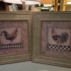 Professionally Framed Farmhouse Wall Art. 