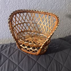Wicker Basket Chair 