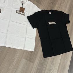 Supreme Burberry Box Logo Tee