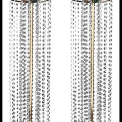 Gold Beaded Acrylic Beaded Centerpiece 