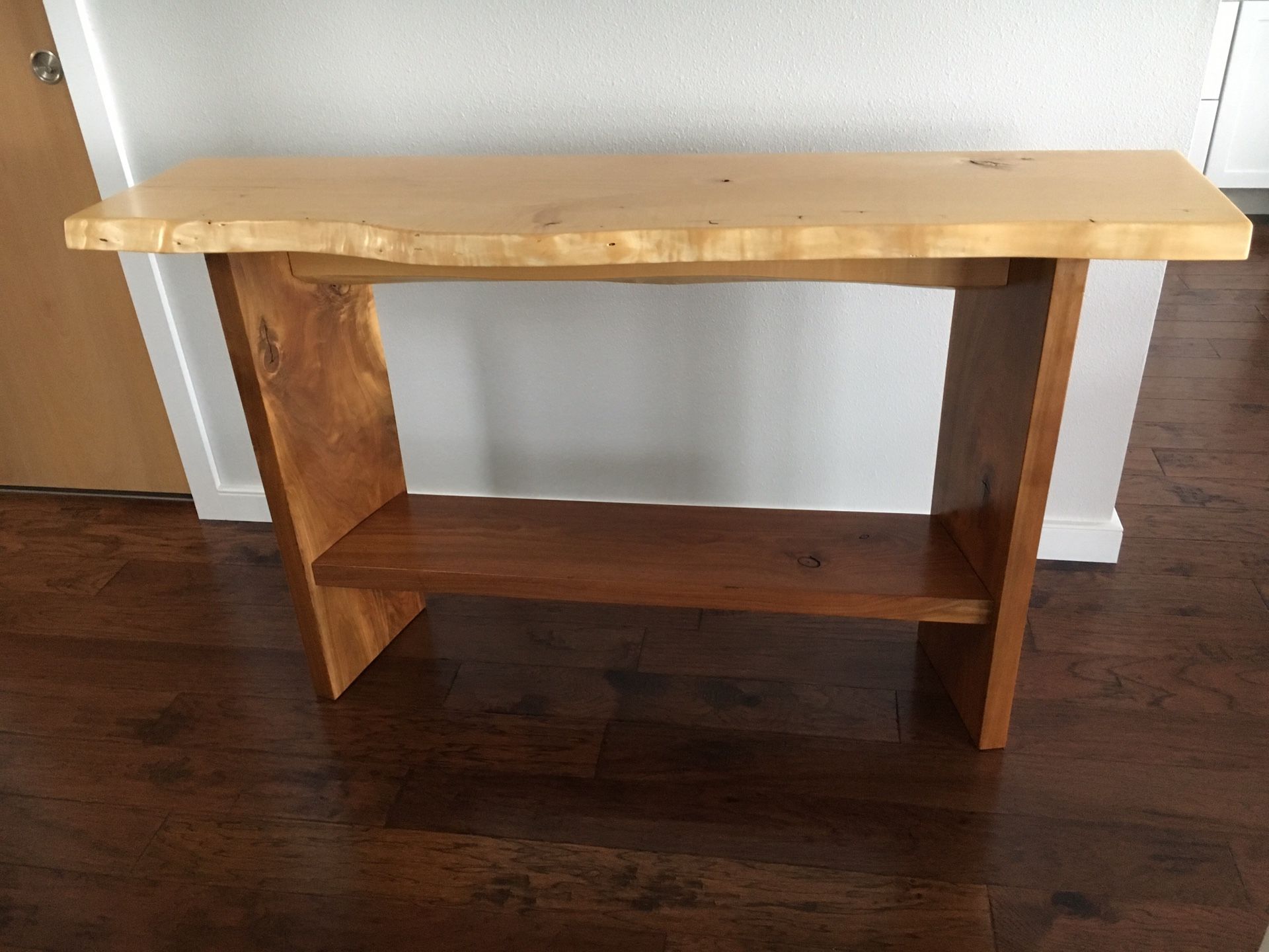 Live Edge Console Table