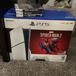 Ps5 Disc Version Brand New Unopened +4 Games
