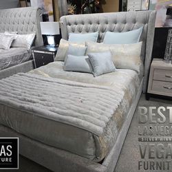 Bed frame Gray