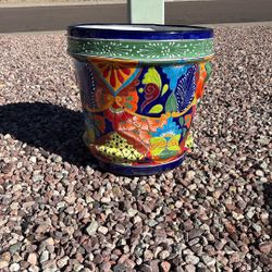 Ceramic Colored Pot,
