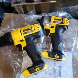 Firm Price🛑 Dewalt 20v Regular Impact & Drill. Tool-Only. precio Firme 🛑 
