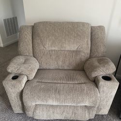 Love Seat Comfy Recliner