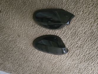 Black oem bmw side mirror cover