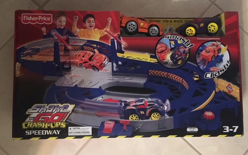 Fisher-Price Shake n Go Crash-Ups Speedway