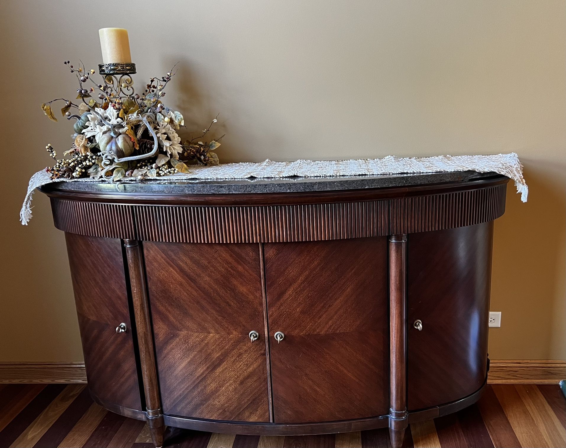 Buffet Server - Granite Top No Scratches Or Niks