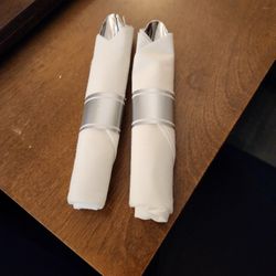 Rolled Plastic Silverware 25 + Sets