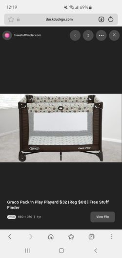 Graco Pack 'n Play Portable Playard - Marty: Locking Wheels, Carrying Bag, Folds for Easy Transport