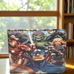🛡️ Assemble your style squad with this epic Avengers wallet! 🛡️