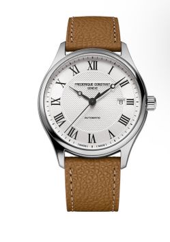 Frederique Constant Classics Stainless Steel Silver White Dial Men's Automatic Watch, 40mm Item 700-55 | Model FC-303MC5B26 Brand: Frederique Consta