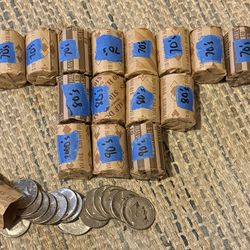 Kennedy Half Dollars 16 Rolls
