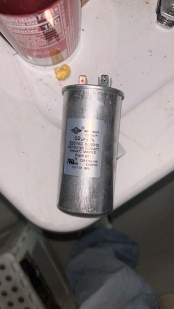Newtech 50uF 250VAC Motor Run Capacitor
