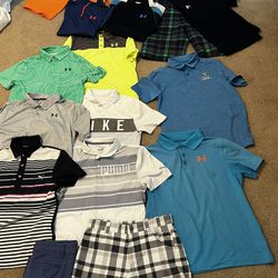Boys YLG (mostly) Golf Clothes