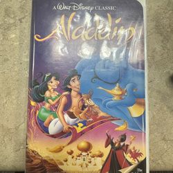 Aladdin VHS Black Diamond
