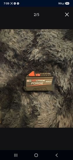 Milwaukee M18 XC6.0 RED LITHIUM FORGE 18V Battery