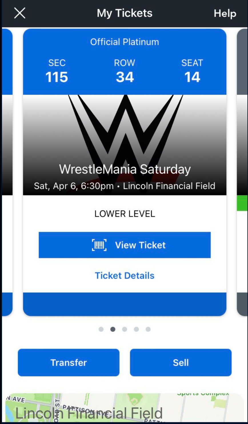 I Have Wrestlmania Tickets on Sale Now 
