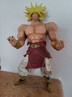 Vintage 2003 Jakks DBZ 11" Legendary SS Broly Figure Movie Collection