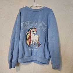 HILEELANG Toddler Girl Sweatshirts Cotton Casual Crew Neck Long Sleeve Tops Pullover Sweater Shirt