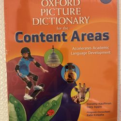Oxford Picture Dictionary For The Content Areas - Paperback, New And Sealed 