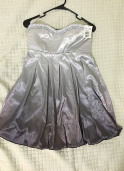 Brand new silver fading into purple