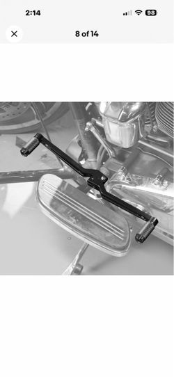 Harley-Davidson shift, lever front and back