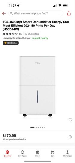 Dehumidifier TCL