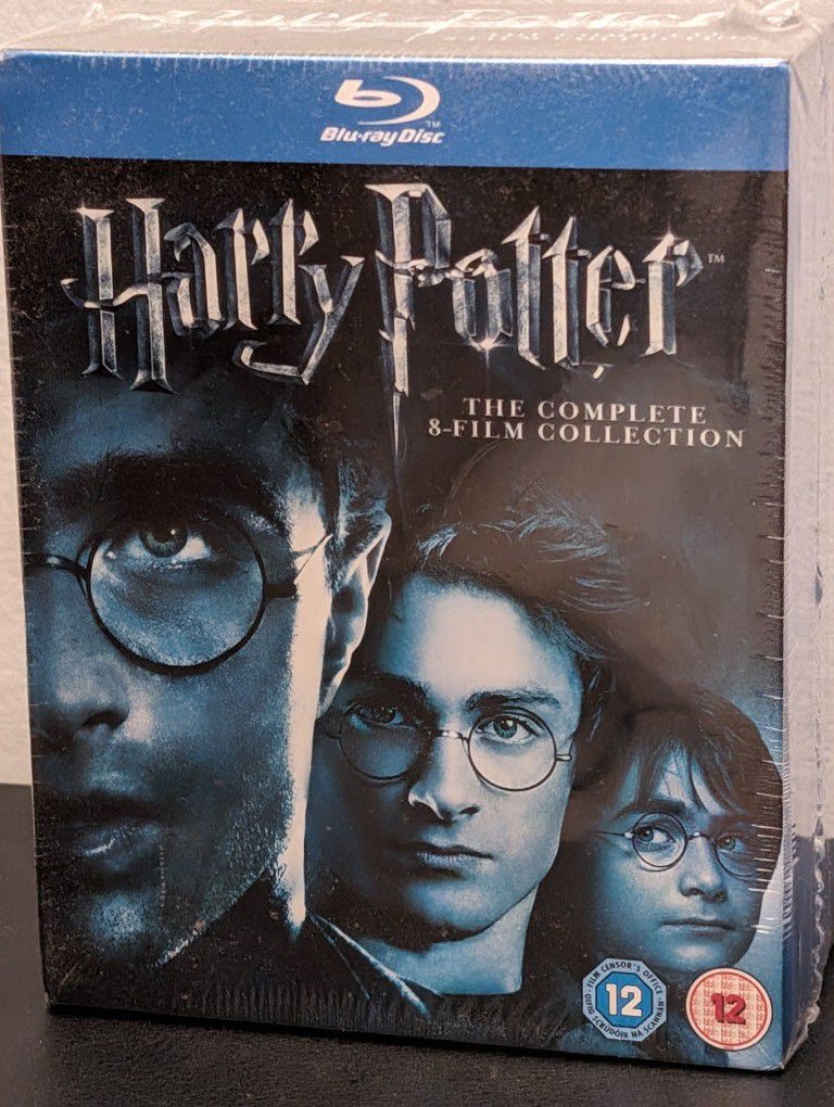 Harry Potter Blu-Rays - 8 Film Collection