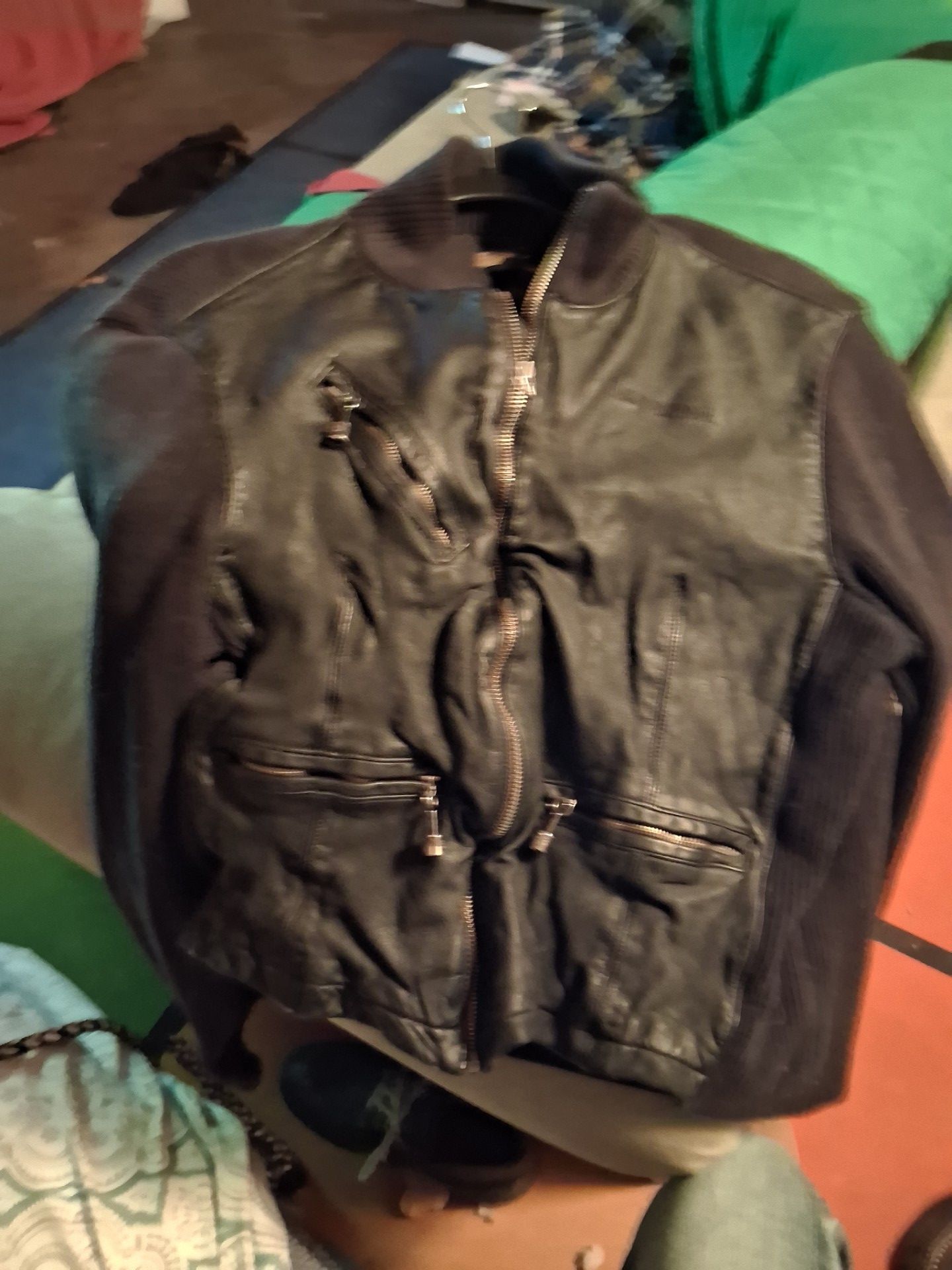 Vintage women's size 16 Harley Davidson leather jacket