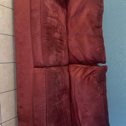 Red couches/ Love seat,
