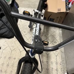 White Mongoose BMX bike 