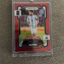 Lionel Messi Red Wave