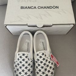 Bianca Chandon x Vans Classic Slip-On VLT LX ‘Stressed Black’ — Men 5 / Women 6.5 BNIB